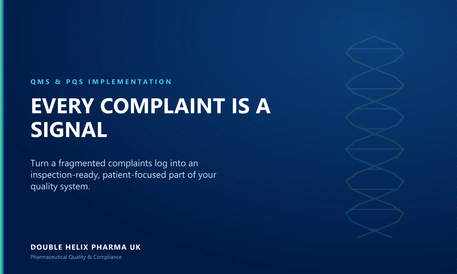 Handling Complaints Under GMP Handling Complaints Under GMP