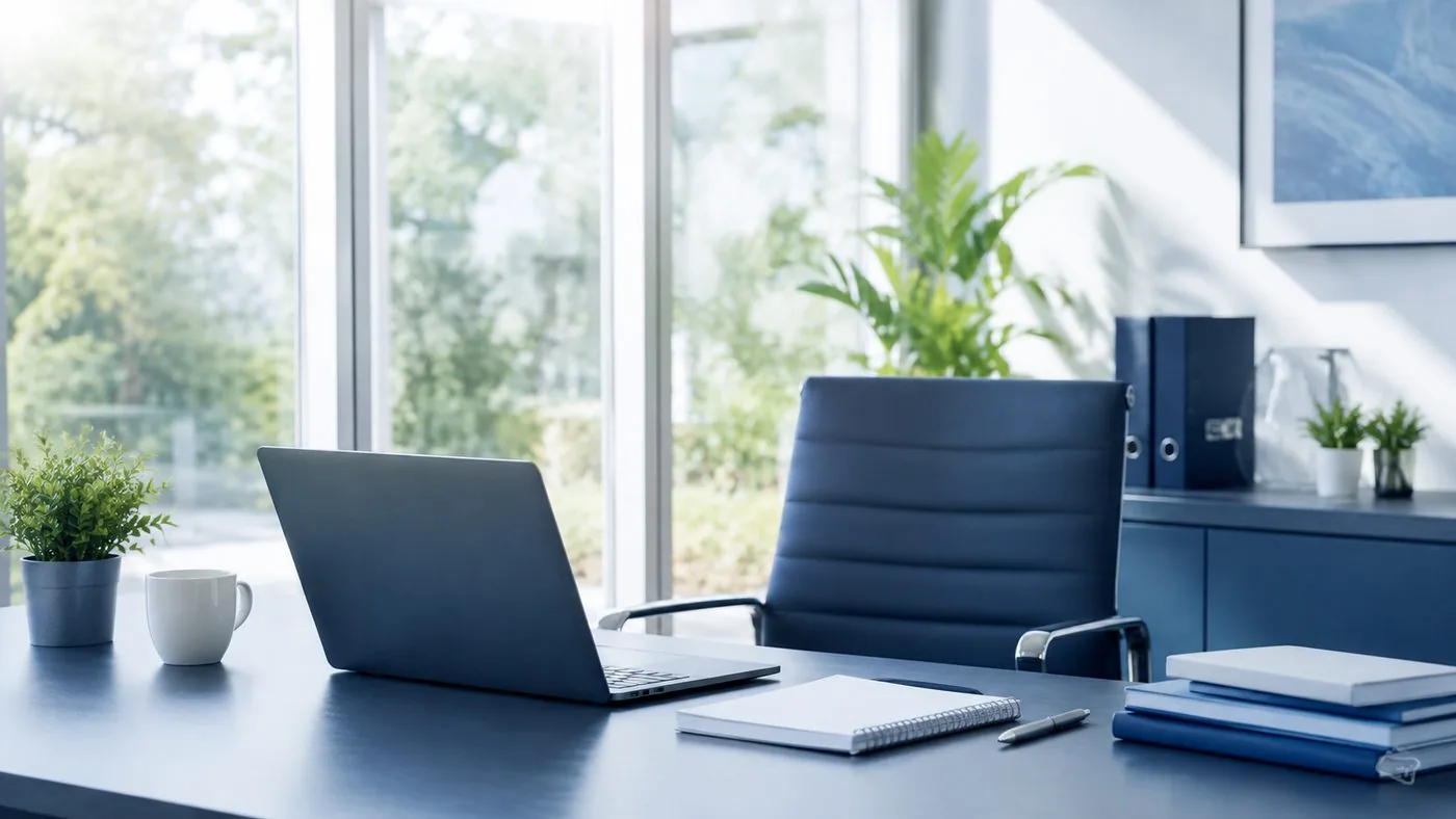 Welcoming modern pharmaceutical consultancy office